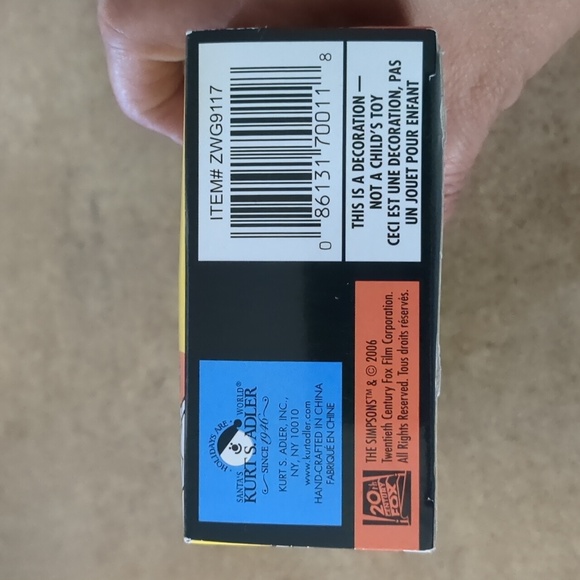 The Simpsons Holiday Mini Ornament Set by - Picture 7 of 7